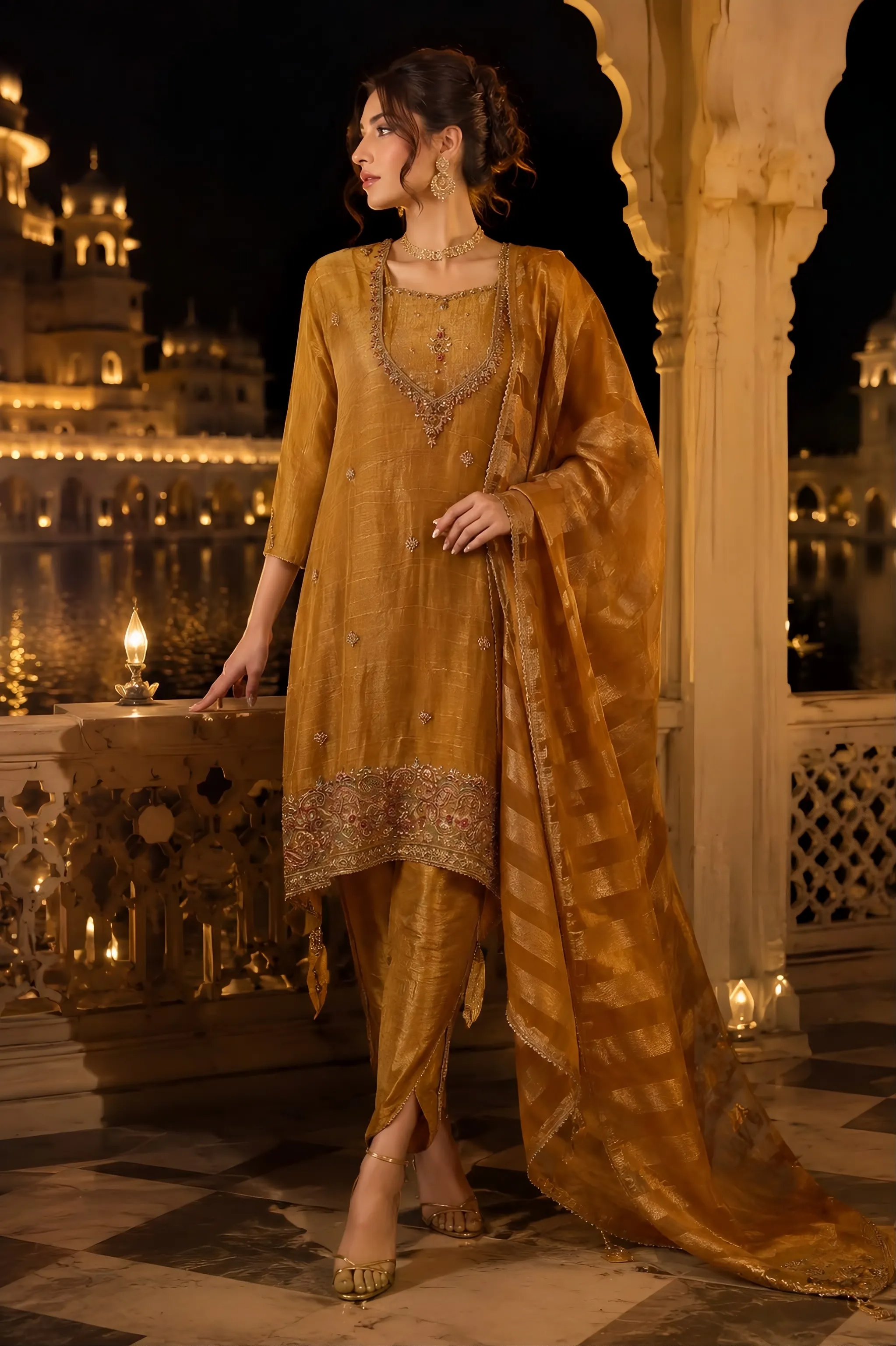 Mustard Tulip Suit